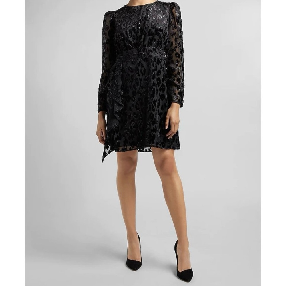 Express Black Sheath Dress